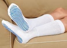 Picture of Diabetic Slipper Socks with Gripper Soles